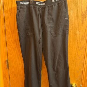 Grey's Anatomy Black Scrub Bottoms Sz Small